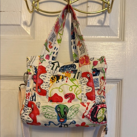 Urban Outfitters Colorful Graphic Mini Bag #161 - Picture 4 of 10